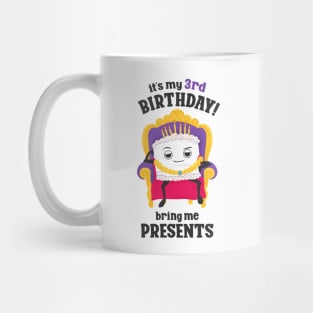 Funny Birthday Party - Cake and Presents - King or Queen for a Day Mug